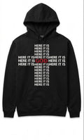 “Here It Is Cross My Heart Hoodie