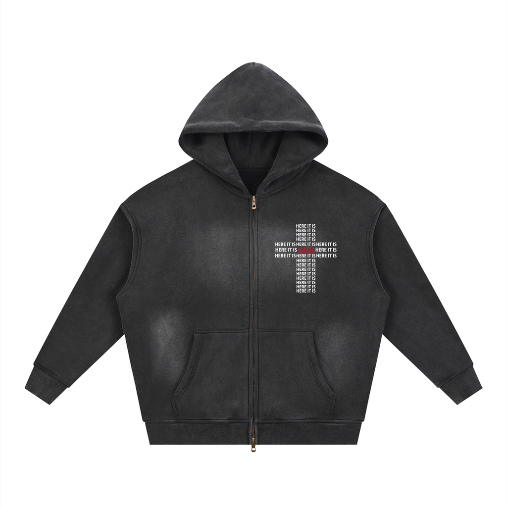 Here it is  Zipper Fleece Hoodie