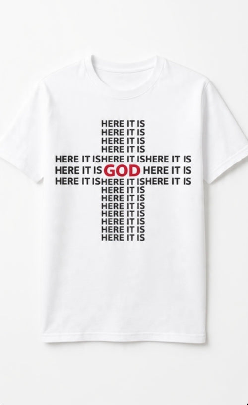 Here It Is Cross My Heart T-shirt