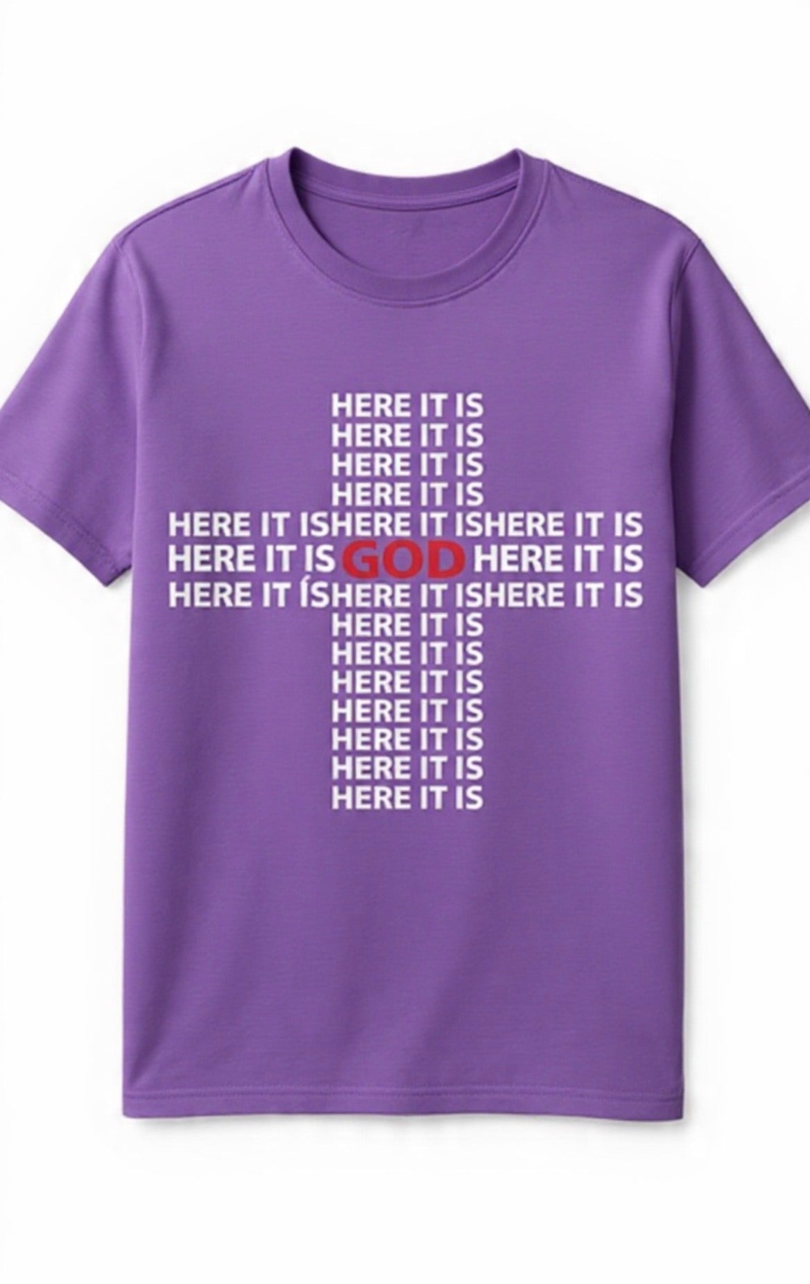 Here It Is Cross My Heart T-shirt