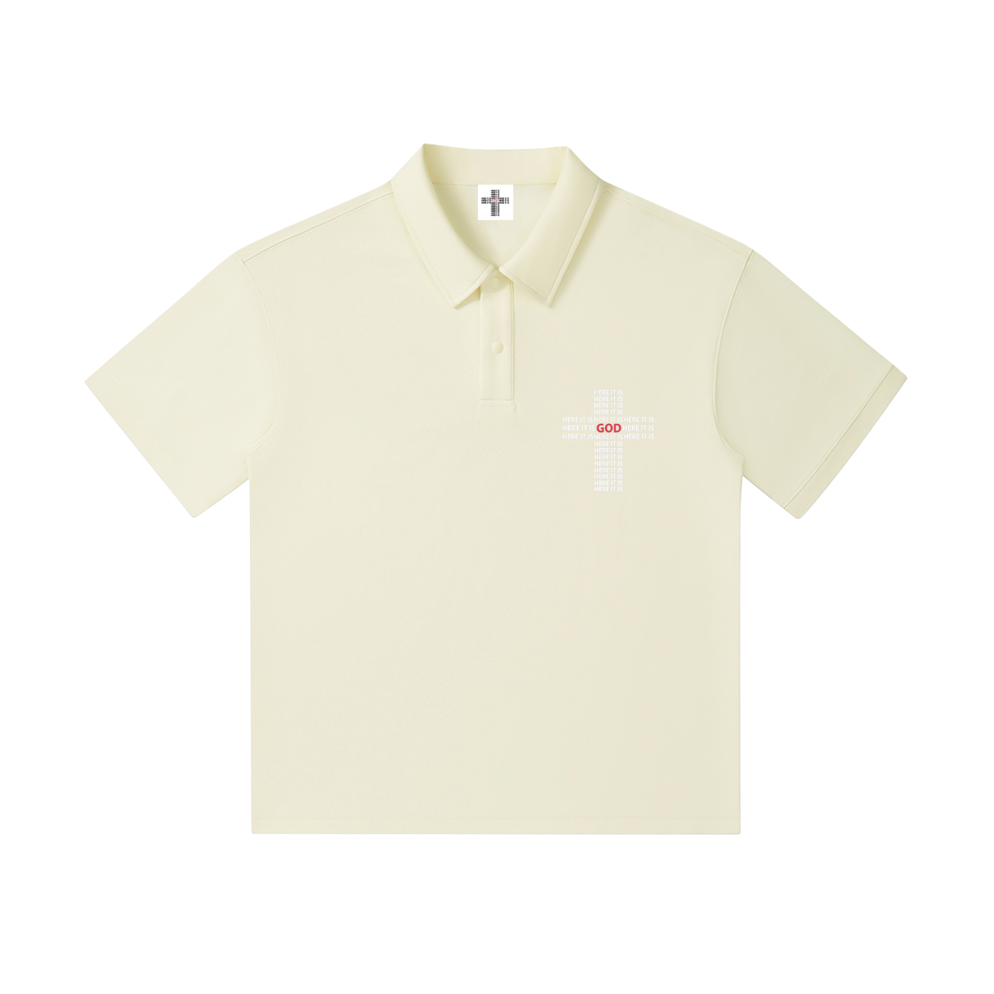 Here It Is Short Sleeve Polo T-shirt